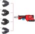 Milwaukee M18 ONEHCC-201C CU/AL-SET aku hydraulick klet na kabely 1x 18V/2.0Ah + kufr 4933464301