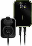 Green Cell EV PowerBox EV15RFID wallbox 22kW s RFID tekou a kabelem Typ 2 (6 m), ern-zelen
