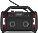 PerfectPro RockPro stavebn radio DAB+, FM AUX, Bluetooth, USB s nabjekou