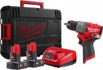 Milwaukee M12 FPD2-402X aku p��klepov� vrta�ka / �roubov�k, 2� aku 4,0 Ah, nab�je�ka a HD kufr, 4933479869