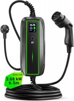 Green Cell EV PowerCable EV16 mobiln nabjec stanice Typ 2, 3,6 kW, 6,5 m, 230V