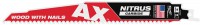 Milwaukee TCT AX NITRUS pilov� pl�tek do �avlov� pily 230 mm 5 TPI, 48477252