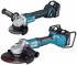 Makita DLX2245PT1 sada aku hlovch brusek DGA900Z, DGA506Z, 3x aku 18V/5Ah