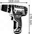 Bosch GSR 12V-15 aku roubovk 2x 2,0Ah + nabjeka + 39 psl. + taka 