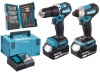 Makita DLX2414JX4 aku sada DHP487 + DTD157 + 2x 3Ah + nabjeka