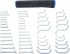 BGS 32500 okov a okoploch kle, metrick i palcov, 50-dln sada