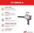 Ingersoll Rand 2175MAX-6 pneumatick rzov utahovk 1“ 2576 Nm s prodlouenm pohonem