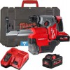 Milwaukee M18 ONEFHXDEL-552C aku 4-reimov kladivo 26 mm SDS-plus s matic Fixtec a odsvnm