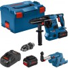 Bosch GBH 18V-28 CF aku vrtac kladivo SDS Plus, 2x 8,0 Ah ProCORE, GDE 18V-16, 0611921003