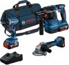 Bosch Professional Combi-Set 18V GSR + GWS + GBH + 34,0 Ah + GAL (0615A5007L)