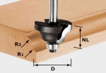 Festool HW S8 D38,1/R6,35/R6,35 dvojobloukov frza 491030