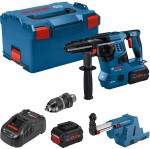 Bosch GBH 18V-28 CF aku vrtac� kladivo SDS Plus, 2x 8,0 Ah ProCORE, GDE 18V-16, 0611921003