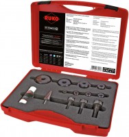 RUKO 109008 sada d�rova�ek plechu M16–M63, 12-d�ln�