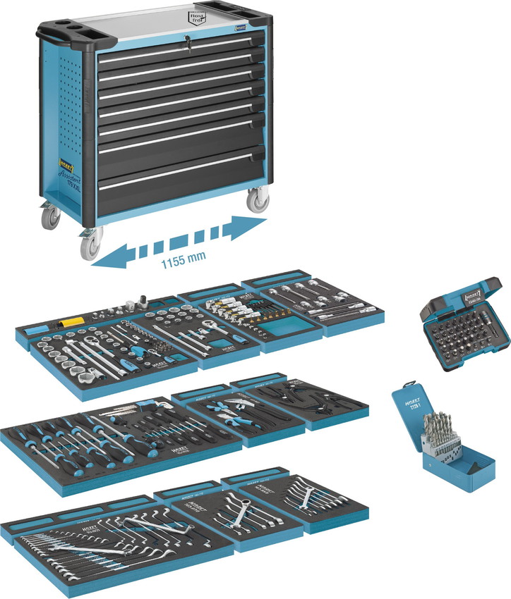Hazet Pannello Portautensili Forato Verticale 179Xxl-26 - Per Cassettiere 179 XXL, Con Supporti Inclusi - 3