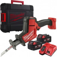 Milwaukee M18 FHZ-502X FUEL HACKZALL aku �avlov� pila 18 V, 2� 5,0 Ah aku + nab�je�ka + kufr, 4933500562