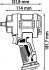 VIGOR V5671N mini pneumatick� r�zov� utahov�k 1/2“, 1200 Nm