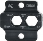 Klauke D505 krimpovací matrice 16 - 25 mm²