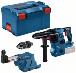 Bosch GBH 18V-28 CF aku vrtac� kladivo SDS Plus + ods�v�n� GDE 18V-16, v kufru L-BOXX 238, 0611921004