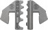 VIGOR V2499N sada p�kov�ch krimpovac�ch kle�t� s v�m�nn�mi vlo�kami, 6-d�ln�