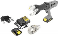 Cimco 106354 aku hydraulick lisovac zazen MultiPro 18 V 2 Ah Li-Ion, zkladn sada (lisovac a ezac hlava)