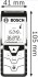 Bosch GLM 40 laserov mi vzdlenosti 0601072900 