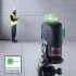 Bosch GLL 3-80 CG laser kov zelen + 2x aku 12 V + L-Boxx