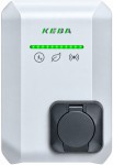 KEBA KeContact P40 Pro Socket 140230 nab�jec� stanice b�l� 22 kW, 3f, Typ 2, Wi-Fi, Bluetooth, RFID, LTE