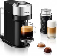 Nespresso Vertuo Next ENV 120.CAE kvovar chrom + Aeroccino napova