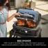 Ninja OG901EU Woodfire Pro Connect XL elektrick gril zahradn s udrnou a bbq