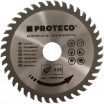 42.09-PK125-40 pilov kotou s SK pltky 125x1,8x22.2 40z Proteco