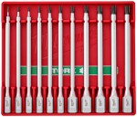 Milwaukee 4932500431 sada prodlou�en�ch hlavic s bity Torx 1/4“ a 3/8“, 11 ks