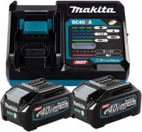Makita Power Source Kit 40V DC40RA +BL4040 (2x Akku 4 Ah)