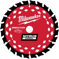 Milwaukee NITRUS demoli�n� pilov� kotou� na d�evo 165 � 20 mm 24 zub�, 4932502172