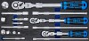 BGS 4798 vlo�ka do d�lensk�ho voz�ku – teleskopick� kloubov� p�ep�nac� r��ny 1/4“, 3/8“, 1/2“, 17-d�ln�