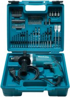 Makita HP1631KX3 pklepov vrtaka + 74-dln psl. 