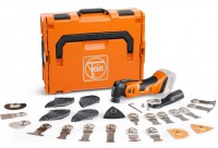 FEIN AMM 700 Max Top AS aku multitool 18V, sada 60 ks psluenstv, L-BOXX