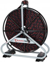 RUNPOTEC 10167 tan lano z polyesteru Ø 10 mm, dlka 120 m, s navjecm stojanem