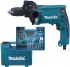 Makita HP1631KX3 pklepov vrtaka + 74-dln psl. 