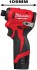 Milwaukee M12 BLIDRC-202C aku 1/4“ HEX rzov roubovk/utahovk 124 Nm, 2x aku M12 B4 + M12 C12 C + kufr, 4933499690