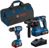 Bosch Professional Profi Set 18V (GSB 18V-45 + GBH 18V-22 + 24,0 Ah + GAL) (0615A50039)