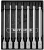 Milwaukee 4932500435 sada prodlou�en�ch hlavic s bity HEX 3/8“, 7 ks