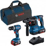 Bosch Professional Profi Set 18V (GSB 18V-45 + GBH 18V-22 + 24,0 Ah + GAL) (0615A50039)
