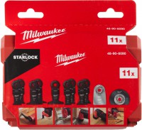 Milwaukee 48906090 univerz�ln� pilov� pl�tky pro multifunk�n� n��ad� (11 ks)