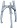 KS Tools 640.0320 univerz�ln� t��ramenn� stahov�k 20 t, 290 mm