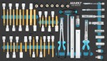 Hazet 163-603/52 sada roubovacch nstavc M6–M16, 52 dl