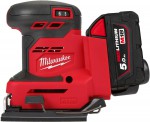 Milwaukee M18 BQSS-502B aku vibra�n� bruska 2x aku 18V/5.0Ah + ta�ka (4933479967)