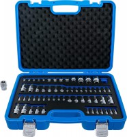 BGS 5135 sada n�str�n�ch hlavic a bit� E-profil / Torx / Torx s otvorem / Torx Plus, 60-d�ln�
