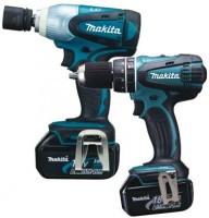 DLX2021X3 sada DHP456Z + DTW251Z +3x 18V 3,0Ah Makita