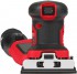 Milwaukee M18 BQSS-502B aku vibra�n� bruska 2x aku 18V/5.0Ah + ta�ka (4933479967)