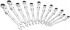 Vigor V6752/12 sada r��nov�ch o�ko-ploch�ch kl��� s dvojit�m kloubem, 12-d�ln�